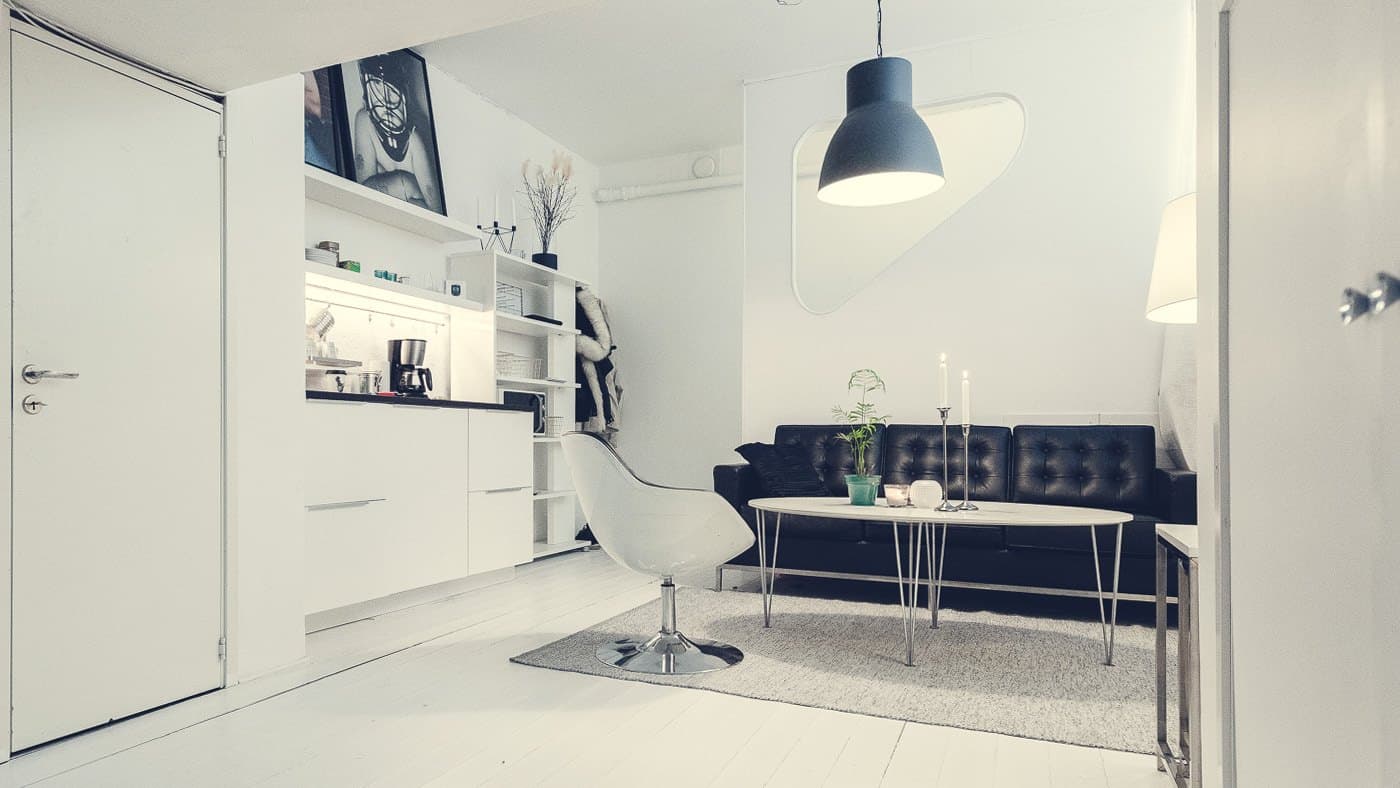 Lounge i Light Box fotostudio