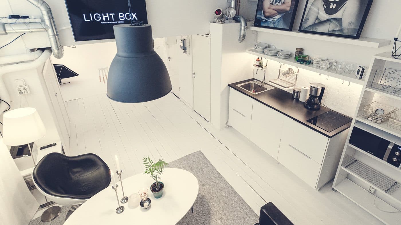 Hyra fotostudio i Stockholm med komplett studioutrustning